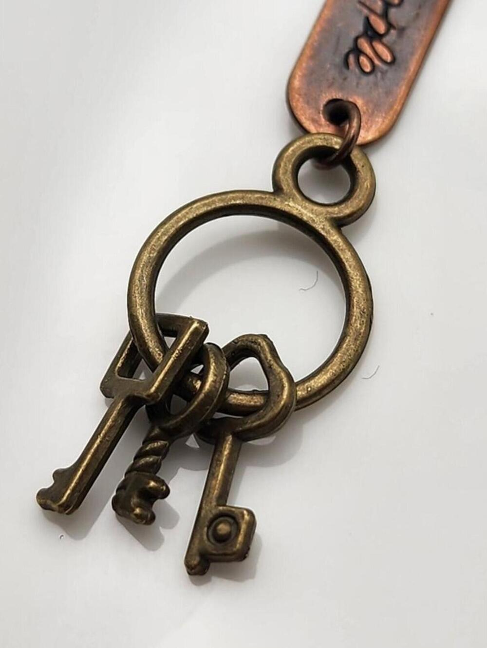 Keeper's Secret Free People Mismatched Key Earrings - Picture 6 of 10